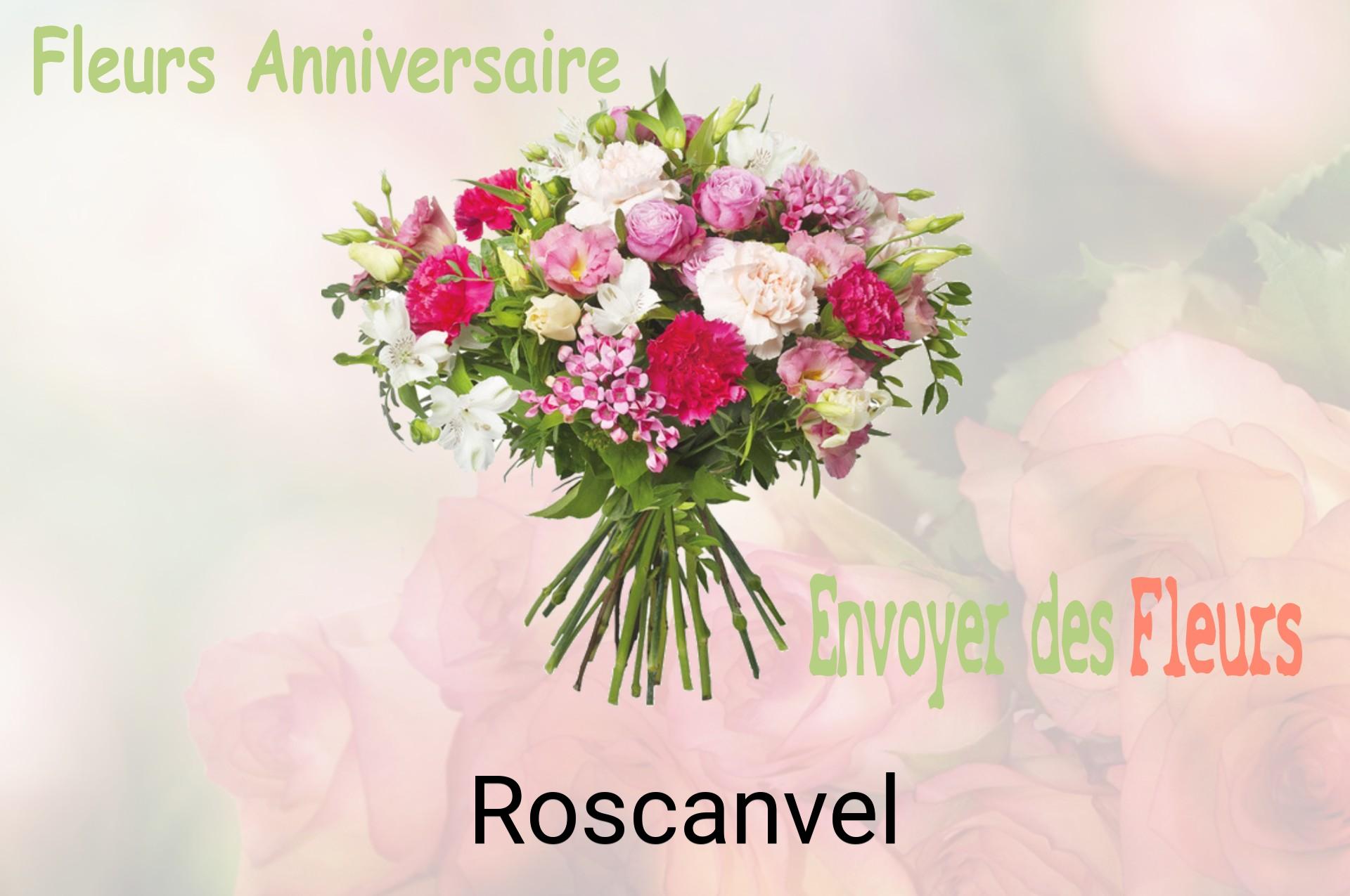 Bouquet de fleurs d’anniversaire livré à Roscanvel