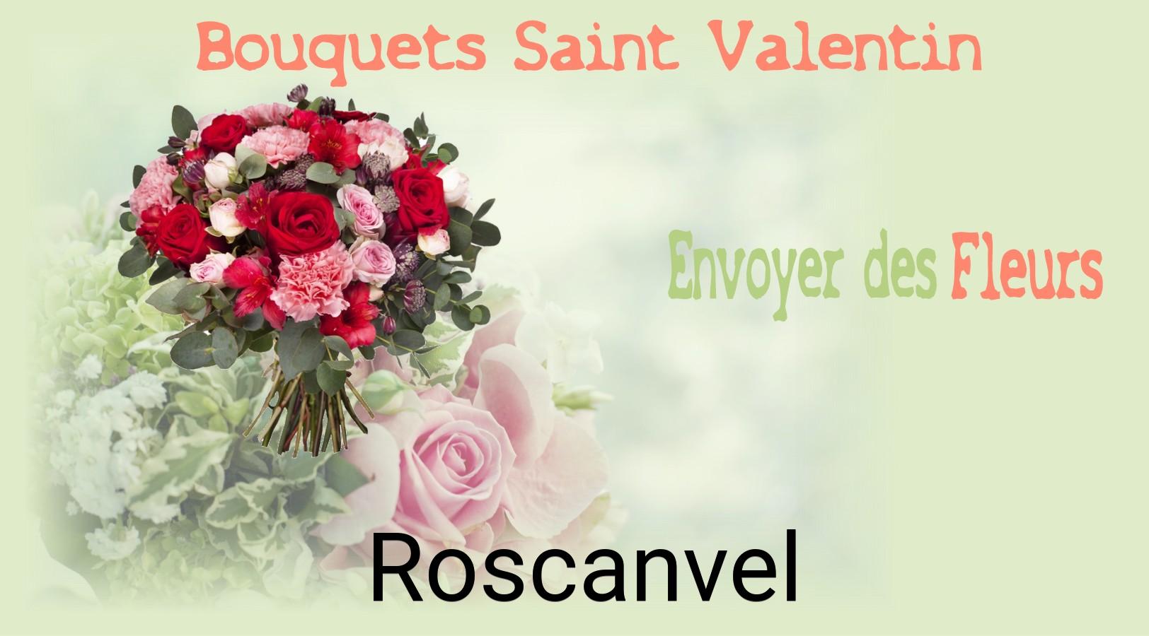 Roses de Saint-Valentin livrées à Roscanvel